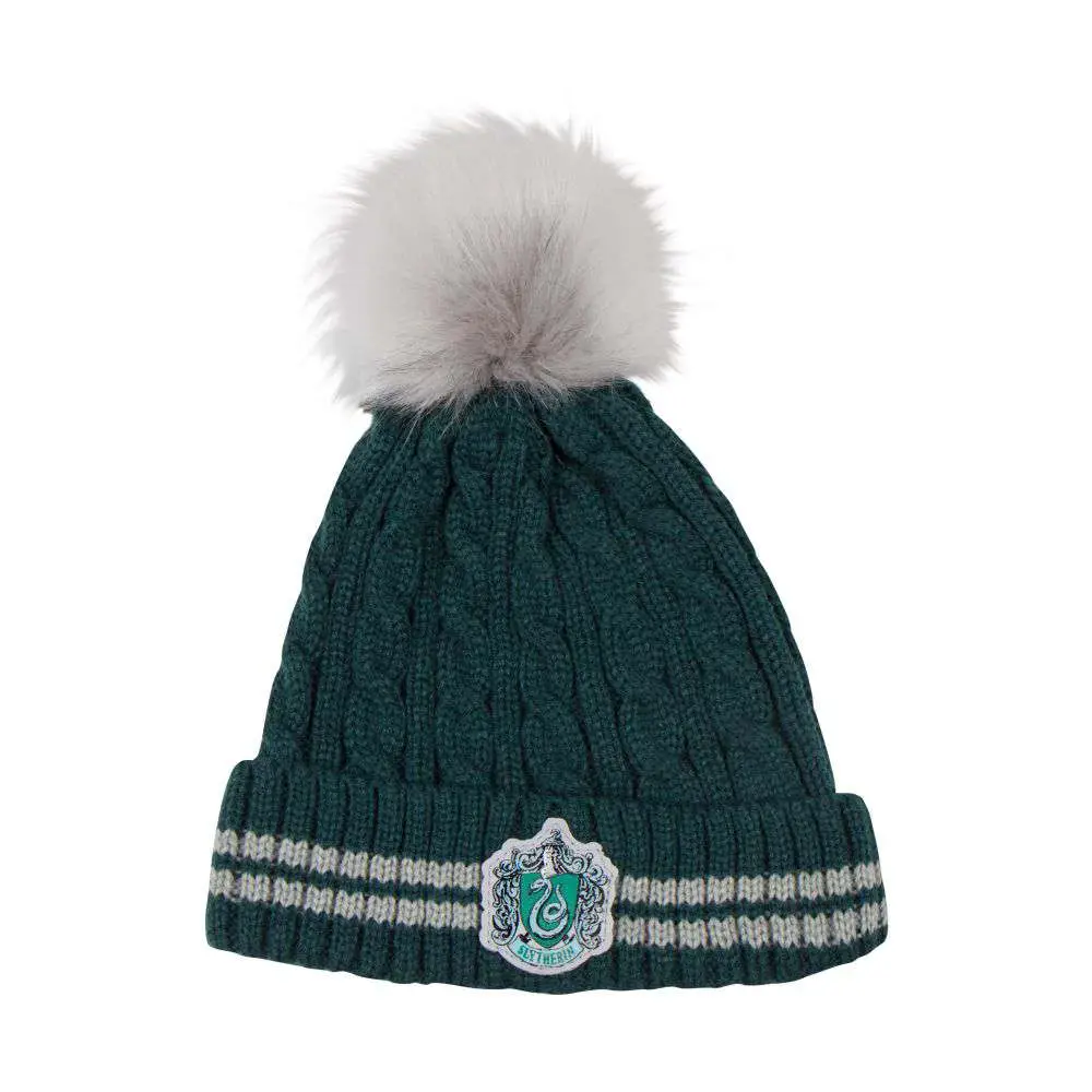 Bonnet hp slytherin pompom